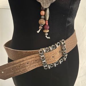 Something different! This handcrafted leather belt is amazing!